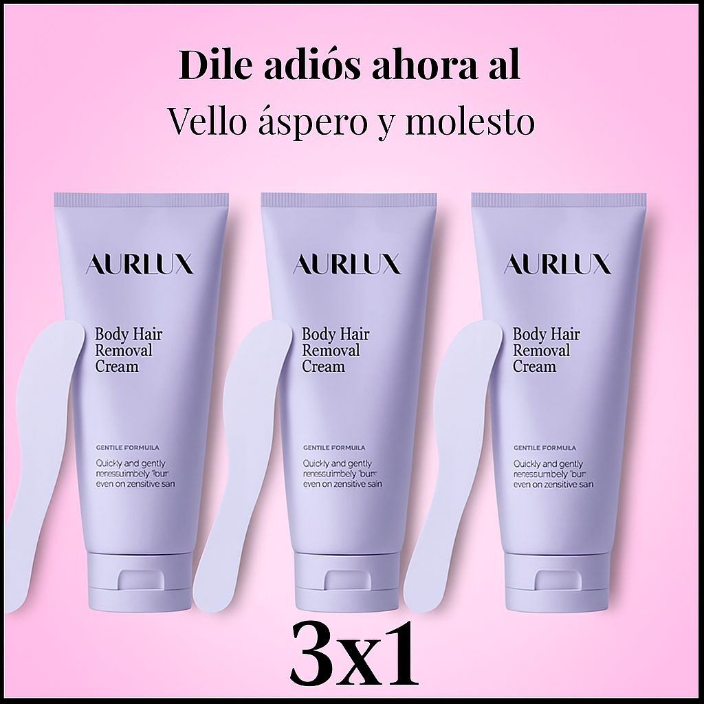 Crema depilatoria indolora para piel suave y sin irritación