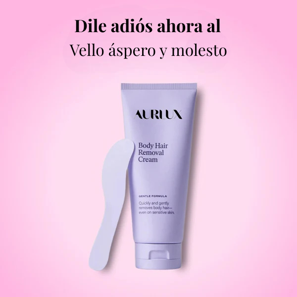 Crema depilatoria indolora para piel suave y sin irritación